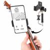 Guitar Sliding Capo with Phone Holder Smartphone Tuning Tone Control for Acoustic