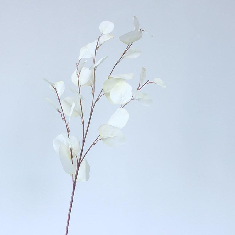 Pink Eucalyptus Leaf Artificial Plants Wall Money Fake Flowers Arrangement Accessories Christmas Home Wedding Decoration