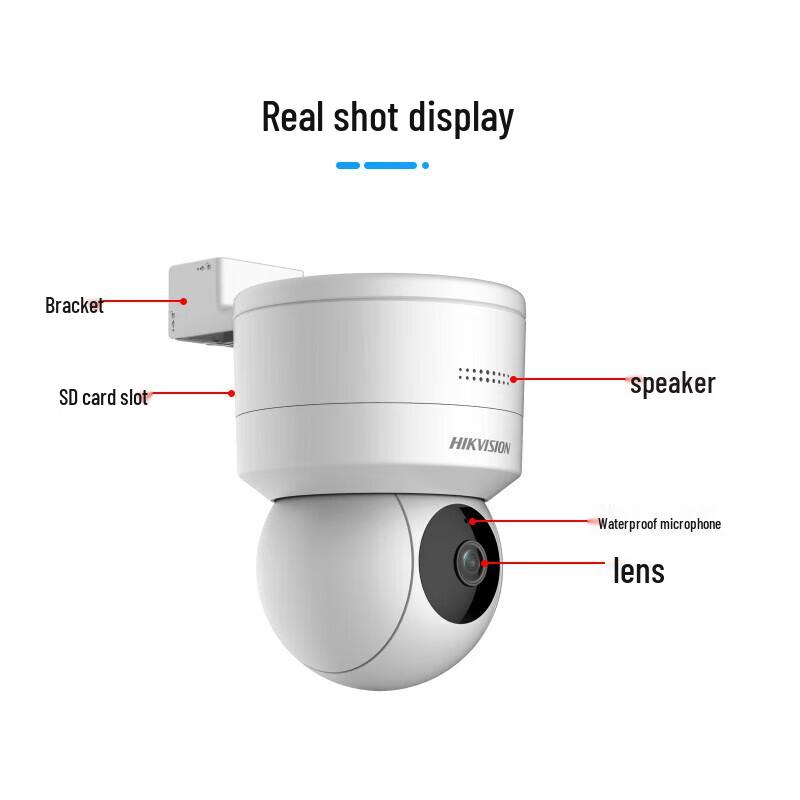 

HIKVISION DS-2SC1Q140IY-TE 4MP 2K HD PTZ Dome Camera