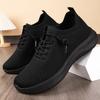 Shoes Men's Shoes Solid Color Versatile Men's Casual Single Shoes Breathable and Non-smelly Feet Mesh Shoes Soft Sole Comfortable Sports Shoes