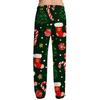 Men's Christmas Print Pajama Pants for and Sleep