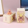 1 Buc drăguț Anime Capybara Cutie Orb Simulare Animal Desene Animat Figura Jucării Papusa Copii Fete Aniversare Cadou de Crăciun