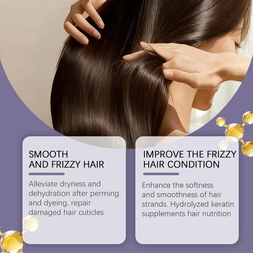 2-in-1 Conditioner Hair Mask, Smooth Moisturizing Care, Anti Frizz Dryness, Daily Hair Treatment