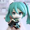 Hatsune Miku Chibi Figure Sitting Pose Anime Merchandise Trendy Collectible Toy Desktop Ornament Cute Doll Gift For Anime Fans