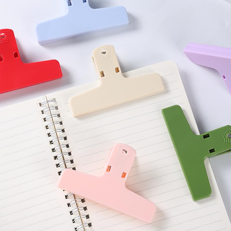 Custom Candy Color Magnetic Clip for Student Papers and Receipts