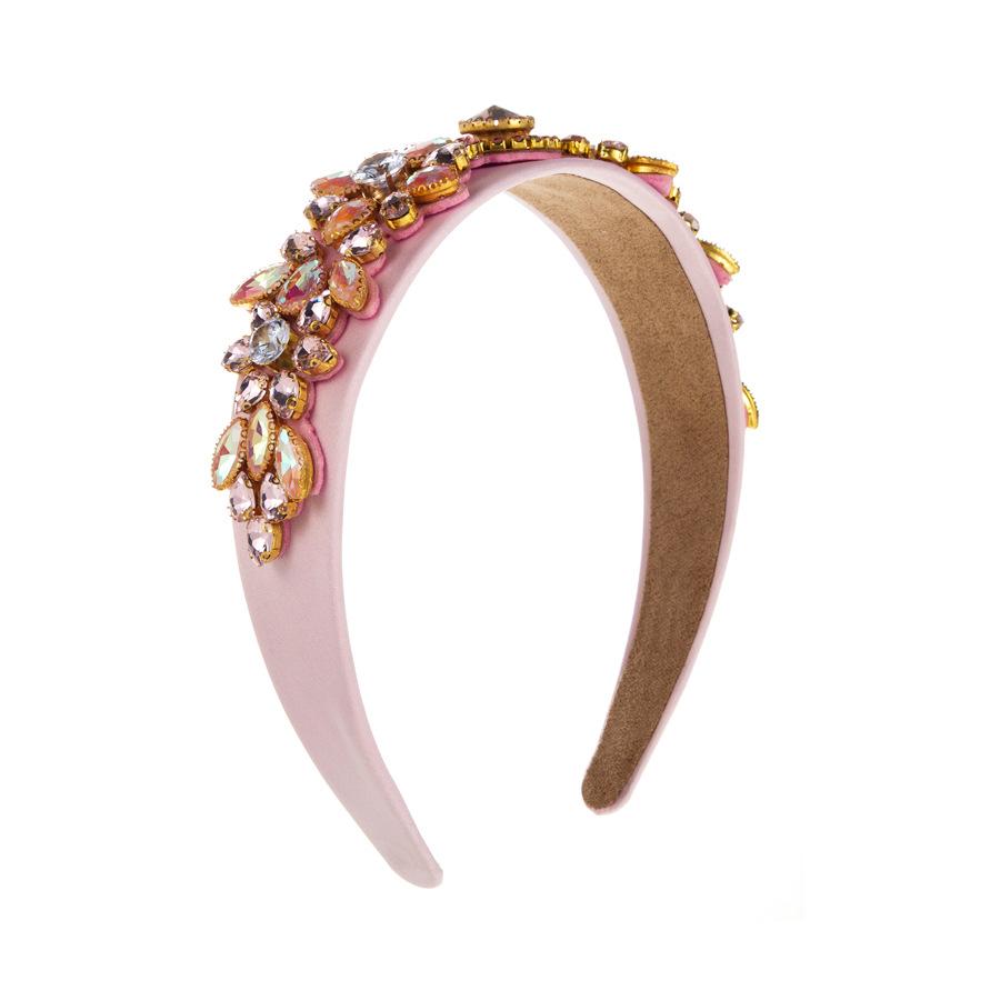 Γυναικεία βαριά βιομηχανία Full Crystal Vintage Baroque Headband Inlaid High Grade γυναικεία κορδέλα μαλλιών