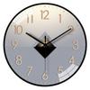8-inch 20cm modern simple household light and shadow wall clock living room fashion creative light luxury clock watch