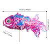 LED Light Goldfish Lantern Lamp Handmade DIY Lantern Materials Koi Carp Lantern  Festival Decor
