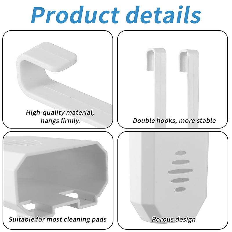 Toilet Tank Tablet Holder With Hook Prevents Residue & Pollution In Water Tank Tablet Rack Easy Install Rust-Resistant Cleaner