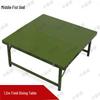 Zhongquanshen 1.2M Outdoor Portable Folding Steel Table