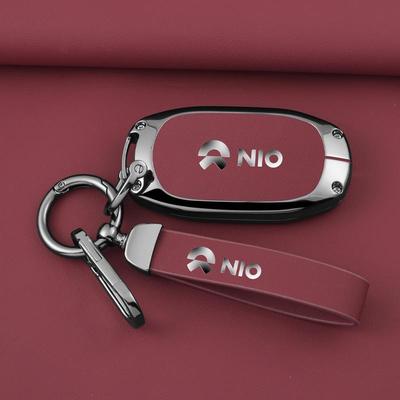 NIO ES6/ES7/ET7/ET5 Creative Metal Keychain for Men & Women - Car Pendant/Bag Charm.