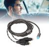 2Pin Sound Cable 3 in 1 Silver Plated Copper Cable Replacement for HD650 HD660S HD6XX HD600 HD660 HD580 HD535 HD545