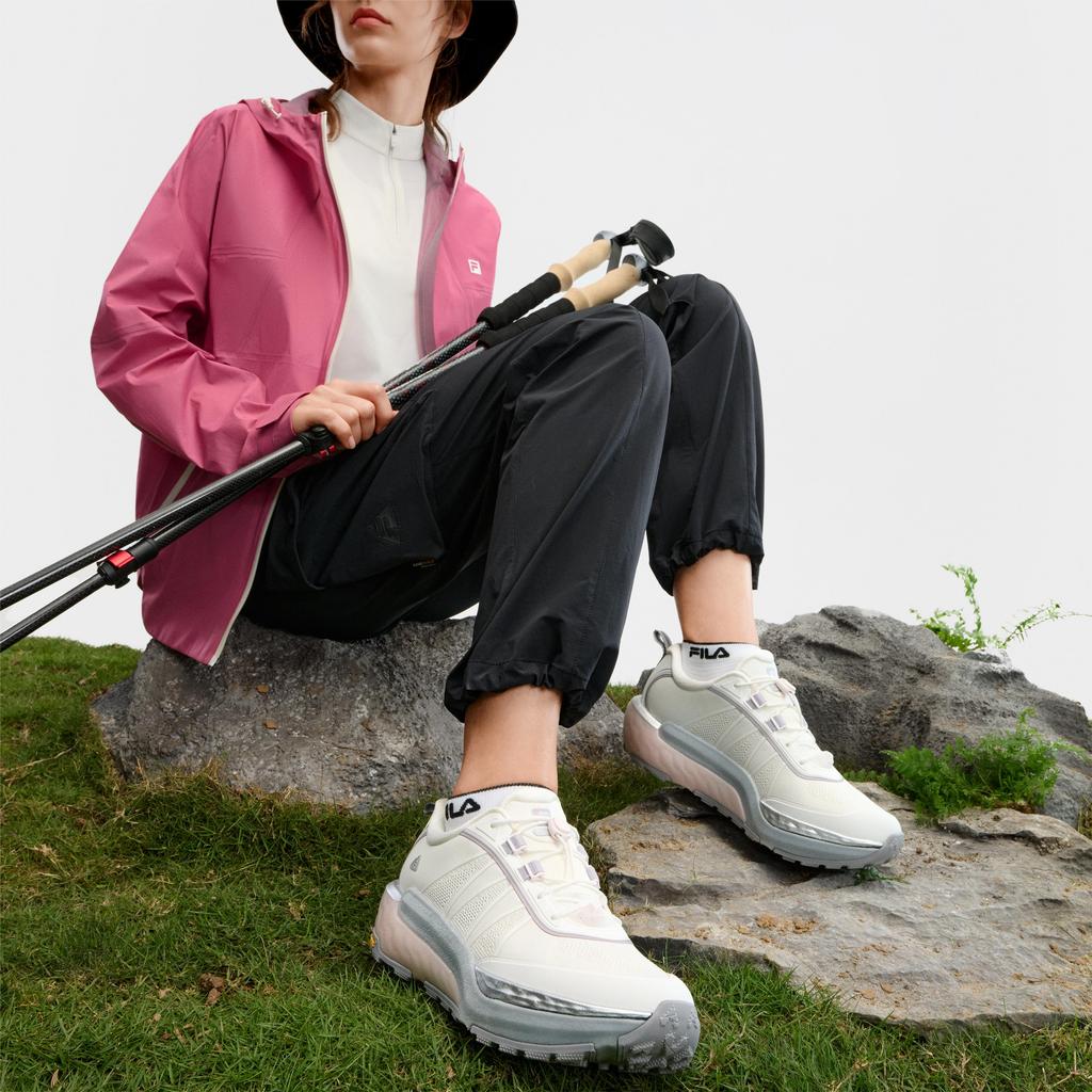 Fila SPD Horizon Casual Versatile Fashion Low-Top Outdoor Functional Shoes Women Shoes White A12W421203FBW