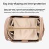 EverToner Fits For  Song-mant Basket Bag Organizer Insert Makeup Bag Waterproof Satin Light inner bag