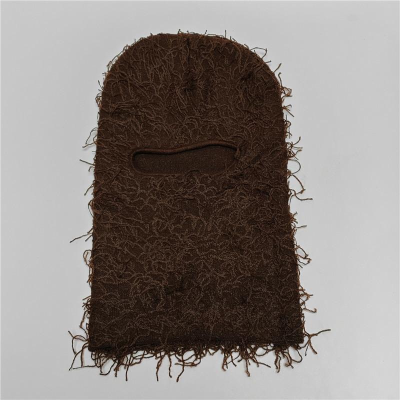 Passamontagna Invernale Lavorato a Maglia Mimetico Cappello Unisex Caldo Antivento Copricapo Per Uomini Donne
