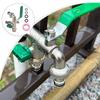 Zinc Alloy Double Outlet Faucet Perfect for Indoor and Outdoor Gardening