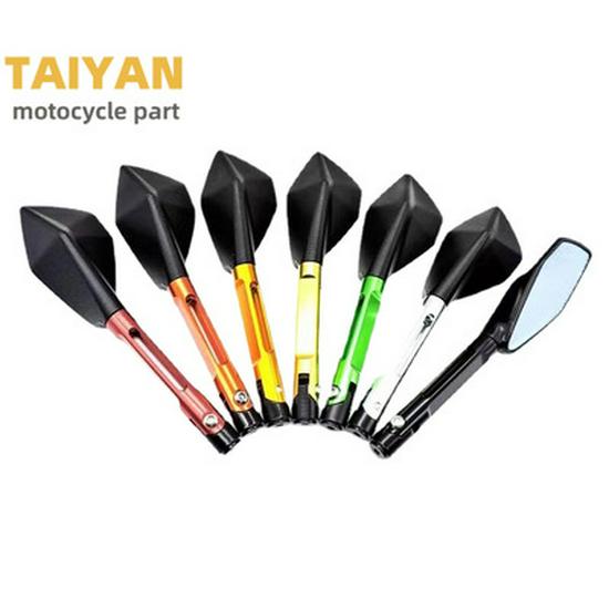 Universal Retro Electric Motorcycle Rearview Mirror for Harley & Yamaha (22mm)