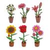 3d Flower Wooden Puzzles For Adults Diy Wooden Flowers Model Building Set Crafts For Adults Creative Gift Ideas/housewarming