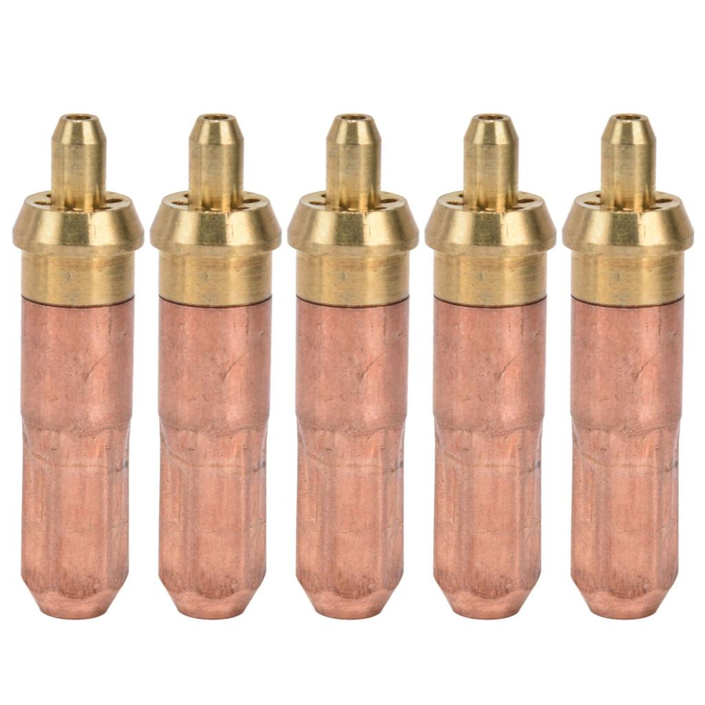 5Pcs Propane Cutting Torch Tips Plum Ring Shape Consumables Accessories G01?300 3#