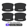 Car Door Sticker Scratches Resistant HRJUS4 Cover Auto Handle Protection Film Exterior Styling For Volkswagen VW Tiguan MK1 Mk2 2016