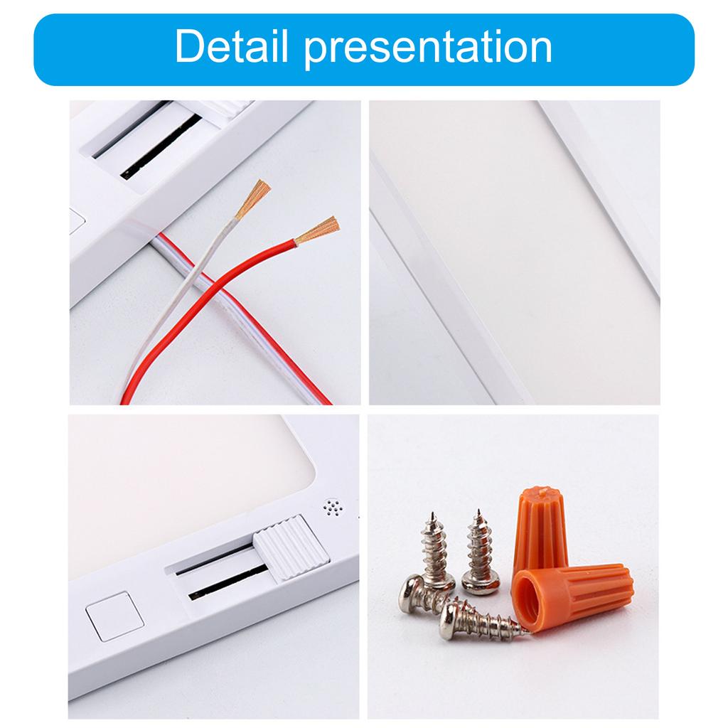 Caravans Ceiling Interior Lighting Accessories 3 Color Dimmable LED Light Super Bright for Motorhome Brightness Control