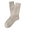 Women's Winter Mid-Calf Velvet-Lined Cable Knit Socks – Warm, Thick, Retro Style