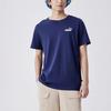 Puma Logo Casual Cotton Crew Neck Short Sleeve T-Shirt Men Tops Navy-Blue 683484-06