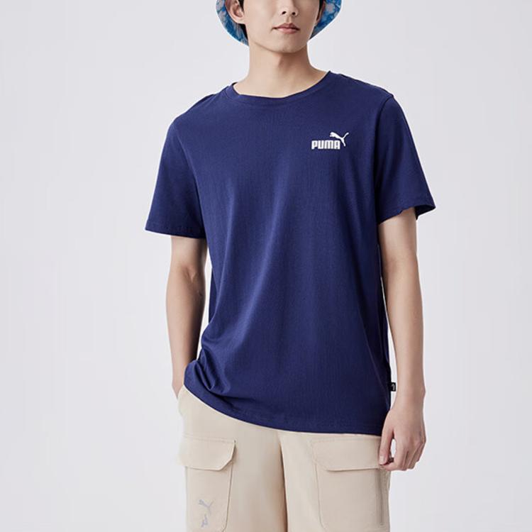 New PUMA DECO GLAM T Shirts Men's Marine Blue 683484-06