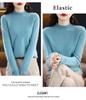 Women's 2023 New Fashion Wool Sweater - Spring & Autumn Solid Color Loose Knitwear