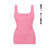 Women Washed Tie Dye Solid Color Slimming Body Shaping Tank Top