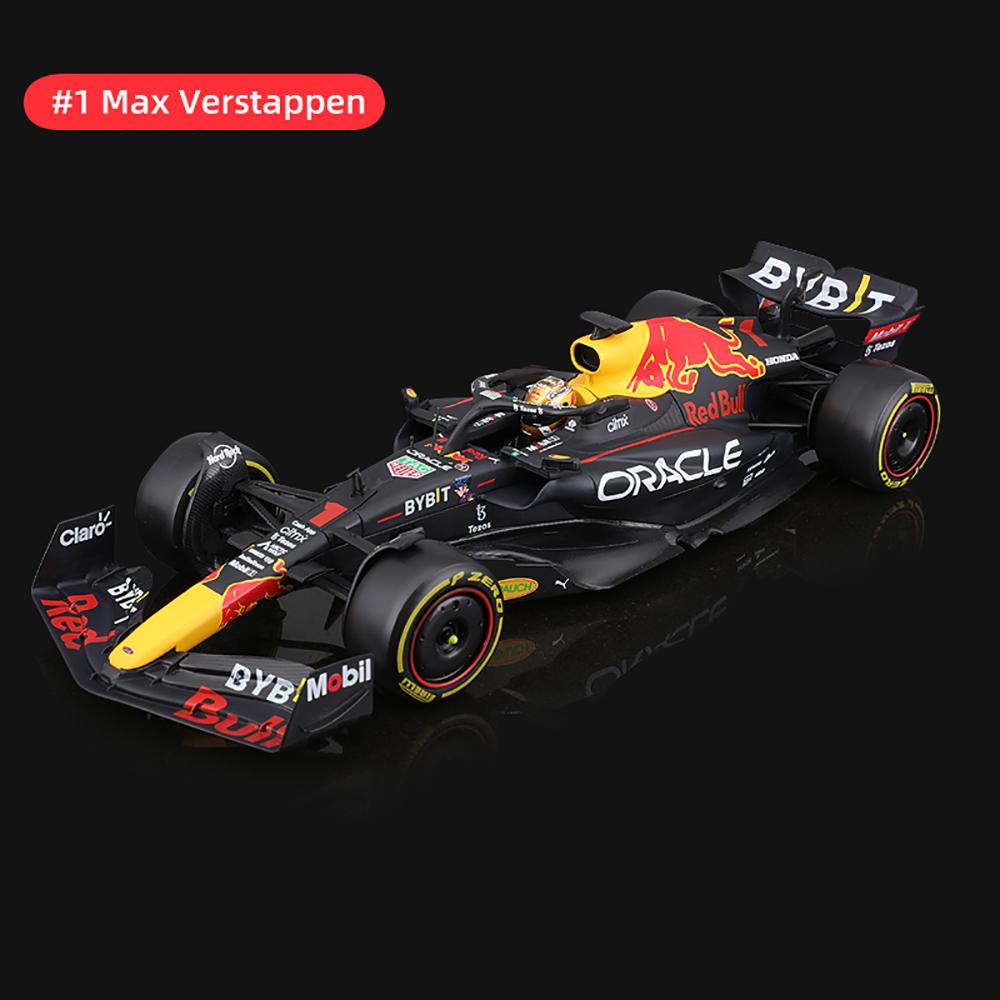 Bburago 1:24 2022~2025 Red Bull United States GP RB19 #1 Vestappan #11 Perez Alloy Car Model F1 serie various style Benz Ferrari