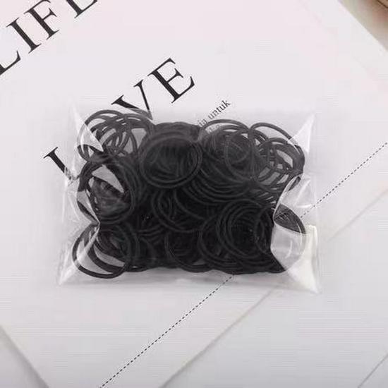 100 Pcs Child and Baby Hair Ties - Elastic, No Damage, High Elasticity Hair Bands for Small Ponytails