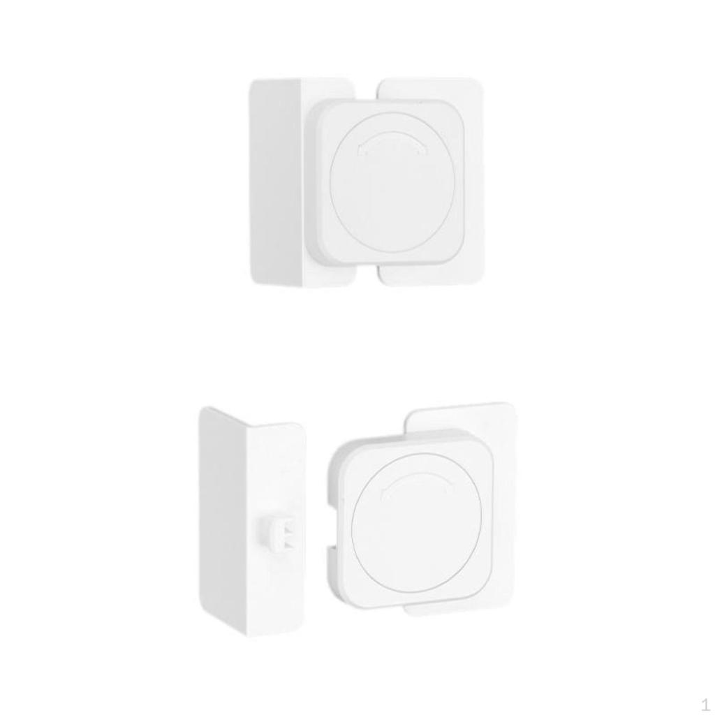Toddler Security Lock, Drawer Cabinet Latch, Infant Proofing, No Tools Needed Required, Sturdy White