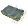3Pcs Fishing Glow-in-the-dark Toolbox Splicing Fishing Lure Box Fishing Storage Box Fish Hook Hard Bait Container