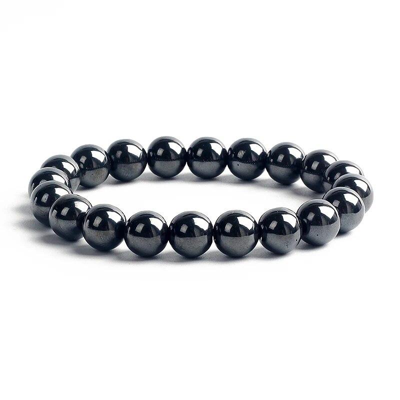 10MM Natural Stone Beads Bracelet Men 8MM Reiki Tiger Eye Agates Quartz Beaded Bracelets for Women Elastic Rope Handmade Jewelry