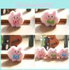 Charming Cartoon Pig Plush Doll With Stylish Bow Tie For Bags And Keys