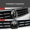 Car Logo Front Grille Rear Trunk Decoration Badge Sticker Accessories For VW R Line GTI Atlas Jetta Touareg Variant Golf Polo