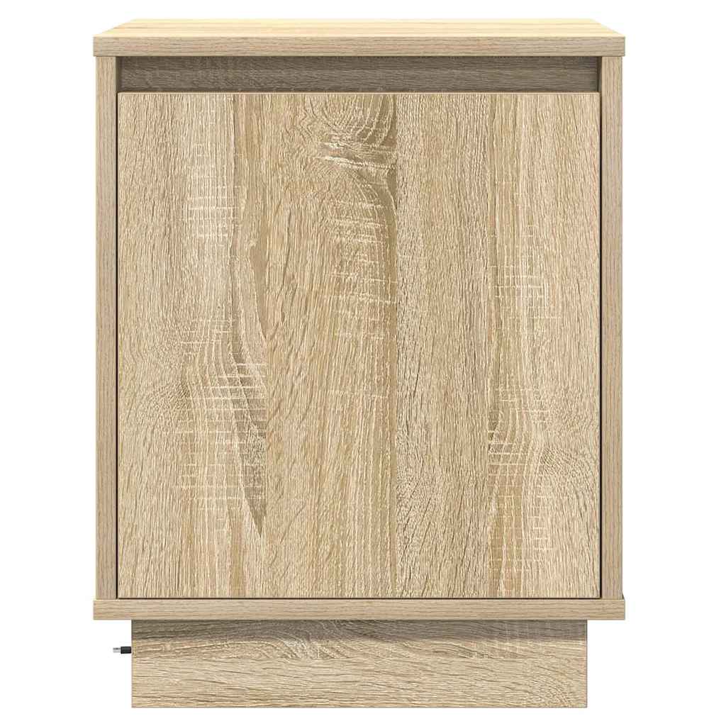 Nightstand Sonoma Oak 39 x 34.5 x 50 cm Particleboard