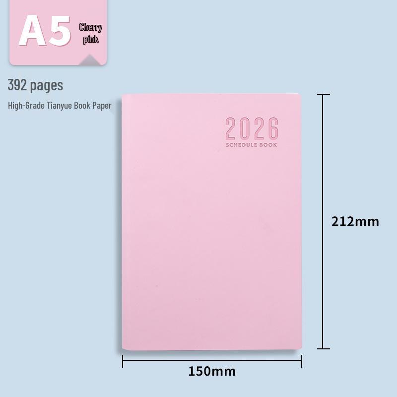 2026 Daily Planner & Business Notebook Set with Gift Box
