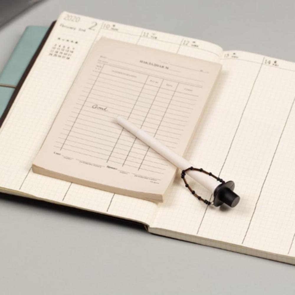 Korean Headwear Pen Series-Black Gat  Pen/Jeon Rip  Pen-Handmade Goods