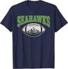 Vintage Sea Hawks High School Spirit Go Sea Hawks Love T-Shirt