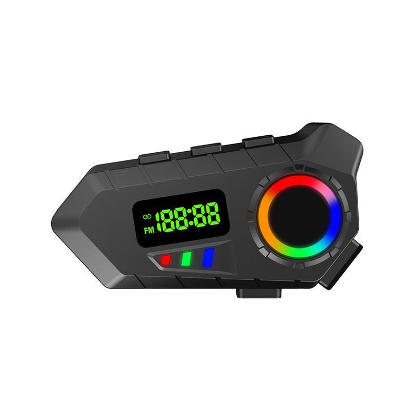 Y30A Wireless Bluetooth Helmet Earphones for Cyclists & Motorcyclists - Waterproof Intercom