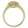 Ring K18 yellow gold/diamond #5.8(US Size) 4.2g Women Used