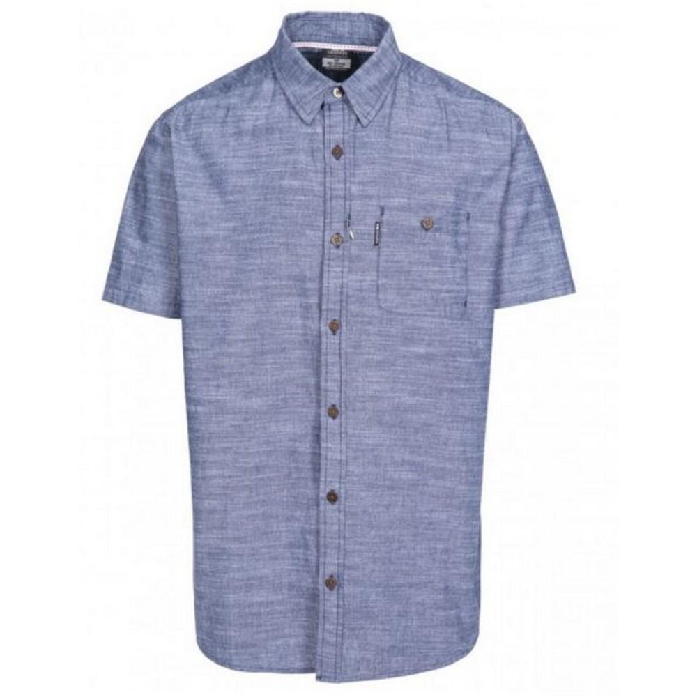 TRESPASS Mens Slapton Short Sleeve Shirt