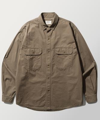 FP142 Light Work Shirt Brown Khls1551