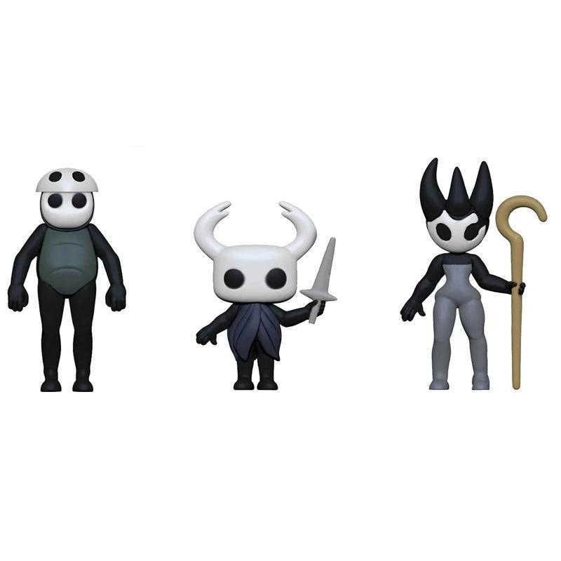 6pcs/Set New Hollow Knight Silksong Action Figure Toy Collectible PVC Model Doll Fans Christmas Gift