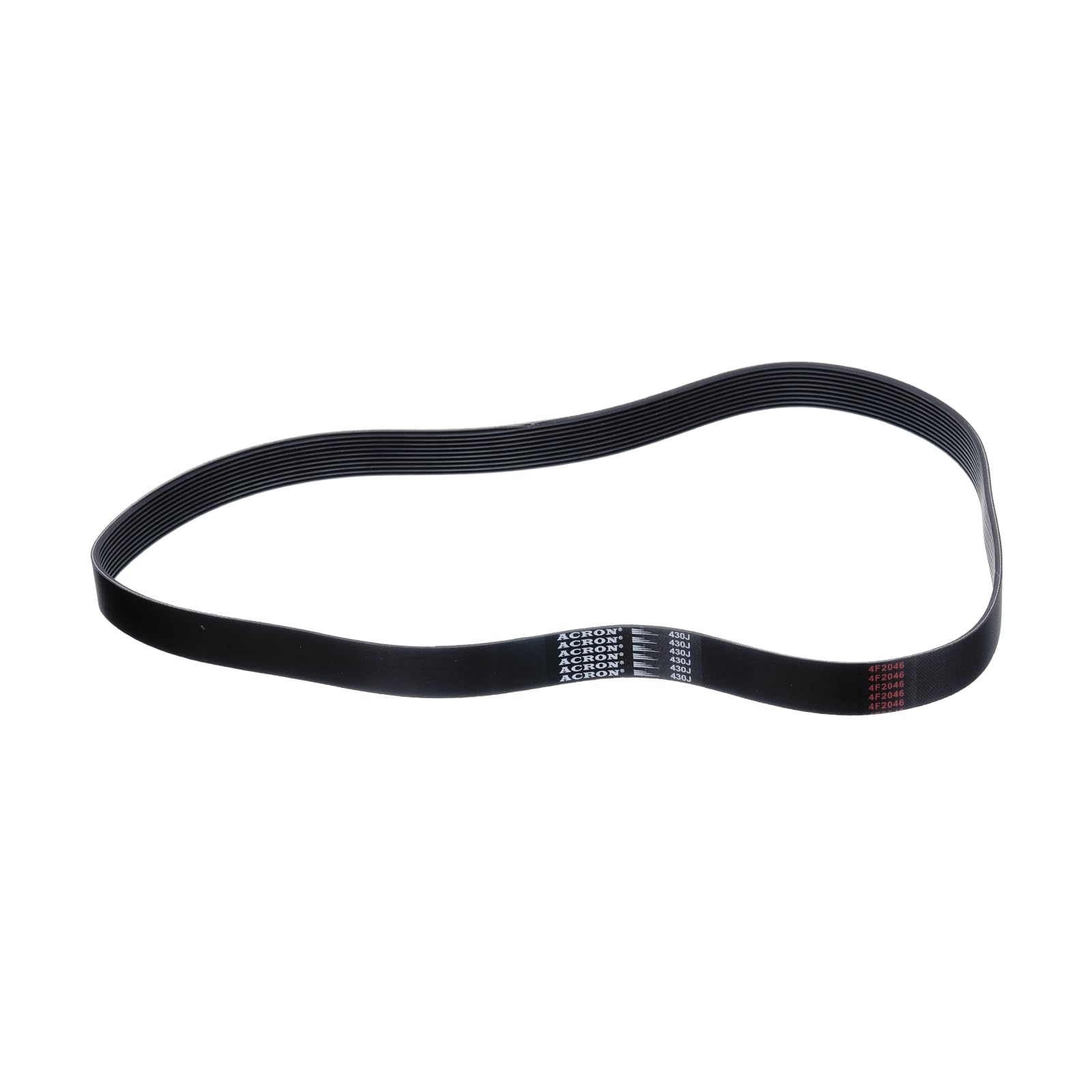 

uxcell 430J10 PJ V-Rib Belt, 10 Ribs, 43 L x 0.92 W x 0.14 H, EPDM Rubber Poly V-Belt, Multi-Wedge Micro V-Belt