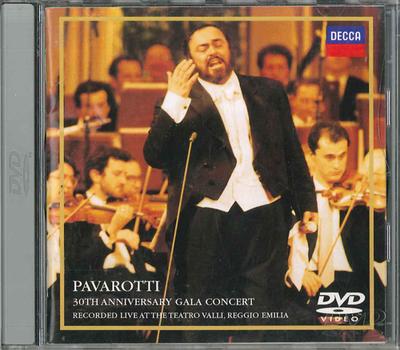 DVD LUCIANO PAVAROTTI - Koncert Galowy 30-lecia Debiutu UCBD9021 DECCA 1992 Japonia Teledysk Używany