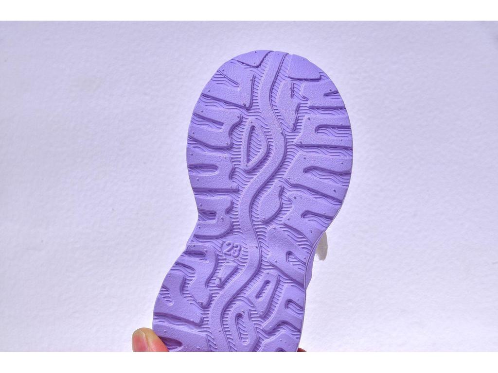 Coulomi Girls’ Lighted Waterproof Leather Running Shoes - Autumn/Winter 2024