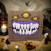 Horror Mimic Dice Storage Box Heavy Duty Plastic Mini Jewelry Box Miniature Necklace Earrings Organizer Chest Ornaments